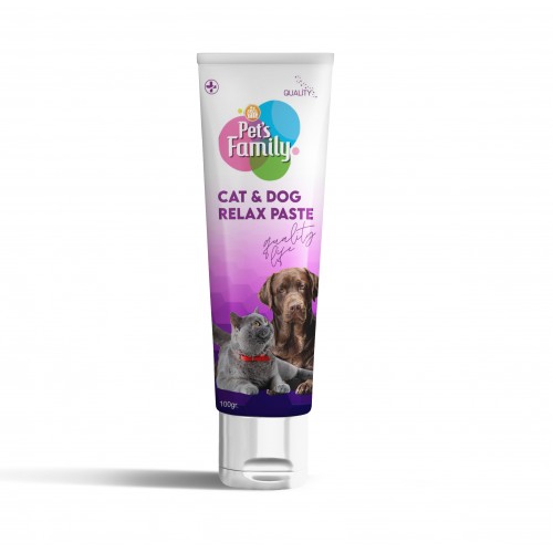 PETS FAMILY CAT & DOG RELAX PASTE 100 GR X 2 ADET PETS FAMILY CAT & DOG RELAX PASTE 100 GR X 2 ADET