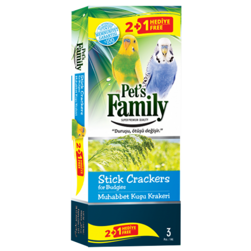 PETS FAMILY MUHABBET KRAKERI 2 1 X 3 ADET PETS FAMILY MUHABBET KRAKERI 2 1 X 3 ADET
