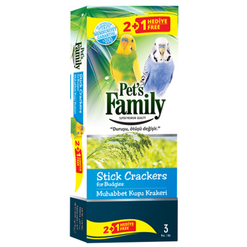 PETS FAMILY MUHABBET KRAKERI 2 1 X 3 ADET PETS FAMILY MUHABBET KRAKERI 2 1 X 3 ADET