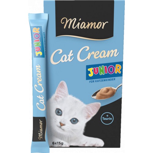 MIAMOR CREAM YAVRU KEDI ÖDÜLÜ 6 X 15 GR X 3 ADET MIAMOR CREAM YAVRU KEDI ÖDÜLÜ 6 X 15 GR X 3 ADET