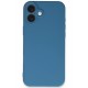 Newface iPhone 16 Plus Kılıf First Silikon - Mavi Newface iPhone 16 Plus Kılıf First Silikon - Mavi