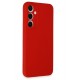Newface Samsung Galaxy S24 FE Kılıf Nano içi Kadife Silikon - Kırmızı