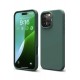 Newface iPhone 16 Pro Max Kılıf Nano içi Kadife Silikon - Koyu Yeşil