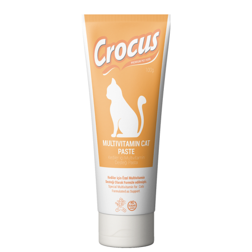 CROCUS KEDI MULTIVITAMIN MACUN 100 GRAM X 2 ADET CROCUS KEDI MULTIVITAMIN MACUN 100 GRAM X 2 ADET