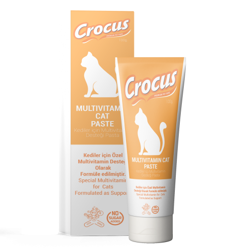 CROCUS KEDI MULTIVITAMIN MACUN 100 GRAM X 2 ADET CROCUS KEDI MULTIVITAMIN MACUN 100 GRAM X 2 ADET