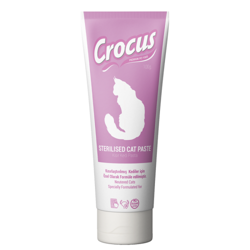 CROCUS KEDI STERILISED MALT MACUNU 100 GRAM X 2 ADET CROCUS KEDI STERILISED MALT MACUNU 100 GRAM X 2 ADET