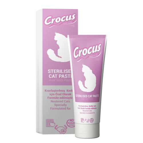 CROCUS KEDI STERILISED MALT MACUNU 100 GRAM X 2 ADET CROCUS KEDI STERILISED MALT MACUNU 100 GRAM X 2 ADET