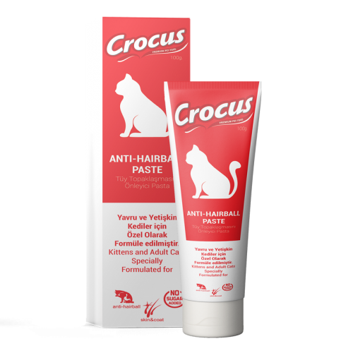 CROCUS ANTI HAIRBALL KEDI MALT MACUNU 100 GRAM X 2 ADET CROCUS ANTI HAIRBALL KEDI MALT MACUNU 100 GRAM X 2 ADET
