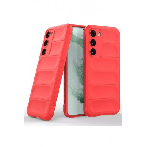 Newface Samsung Galaxy S24 FE Kılıf Optimum Silikon - Kırmızı Newface Samsung Galaxy S24 FE Kılıf Optimum Silikon - Kırmızı