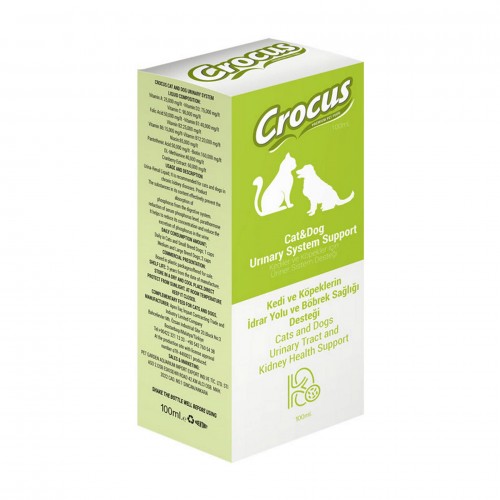 CROCUS KEDI&KÖPEK ÜRINER SISTEM DESTEK 100 ML X 2 ADET CROCUS KEDI&KÖPEK ÜRINER SISTEM DESTEK 100 ML X 2 ADET