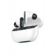 NEWFACE LS-518 AKTIF GÜRÜLTÜ ENGELLEYICI ÖZELLIKLI TWS AIR PODS KULAKLIK - BEYAZ-SIYAH