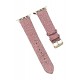 Newface Apple Watch 44mm Creeper Desenli Kordon - Rose Gold