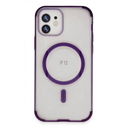 Joko iPhone 12 Pro Hilton Magsafe Kapak - Derin Mor