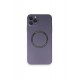 Newface iPhone 11 Pro Max Kılıf Jack Magneticsafe Lens Silikon - Mor Newface iPhone 11 Pro Max Kılıf Jack Magneticsafe Lens Silikon - Mor
