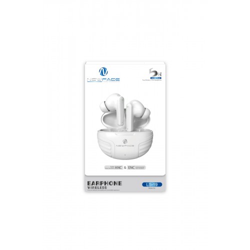 NEWFACE LS-19 AKTIF GÜRÜLTÜ ENGELLEYICI ÖZELLIKLI BLUETOOTH 5.4 KABLOSUZ AIR PODS KULAKLIK - KREM NEWFACE LS-19 AKTIF GÜRÜLTÜ ENGELLEYICI ÖZELLIKLI BLUETOOTH 5.4 KABLOSUZ AIR PODS KULAKLIK - KREM