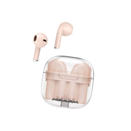 NEWFACE LS-09 BLUETOOTH 5.3 TWS KABLOSUZ AIR PODS KULAKLIK - PEMBE NEWFACE LS-09 BLUETOOTH 5.3 TWS KABLOSUZ AIR PODS KULAKLIK - PEMBE