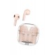 NEWFACE LS-09 BLUETOOTH 5.3 TWS KABLOSUZ AIR PODS KULAKLIK - PEMBE