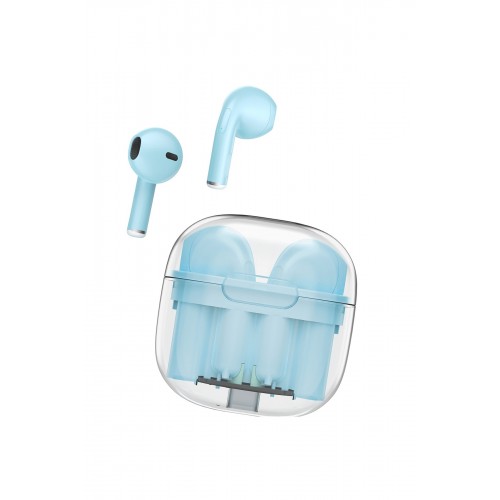 NEWFACE LS-09 BLUETOOTH 5.3 TWS KABLOSUZ AIR PODS KULAKLIK - MAVI NEWFACE LS-09 BLUETOOTH 5.3 TWS KABLOSUZ AIR PODS KULAKLIK - MAVI