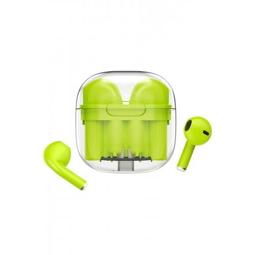 NEWFACE LS-09 BLUETOOTH 5.3 TWS KABLOSUZ AIR PODS KULAKLIK - YEŞIL