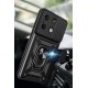 Newface Xiaomi Redmi Note 13 Pro 4G Kılıf Pars Lens Yüzüklü Silikon - Lacivert