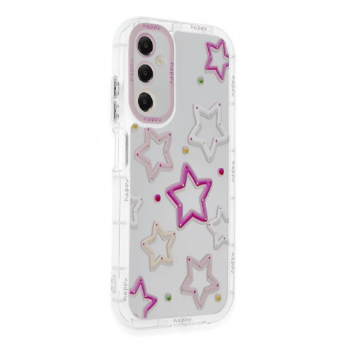 Newface Samsung Galaxy A05S Kılıf Reflexion Desenli Kapak - Desen 3 Newface Samsung Galaxy A05S Kılıf Reflexion Desenli Kapak - Desen 3