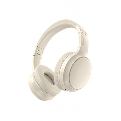 Karler Bass KRH4 Aktif Gürültü Engelleyici Özellikli Kafaüstü Kablosuz Bluetooth Kulaklık - Beyaz