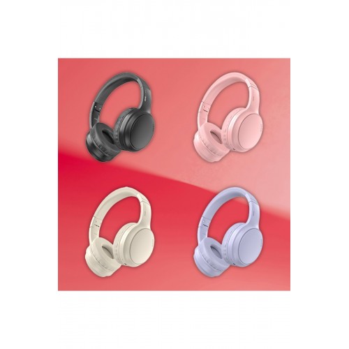 Karler Bass KRH4 Aktif Gürültü Engelleyici Özellikli Kafaüstü Kablosuz Bluetooth Kulaklık - Beyaz Karler Bass KRH4 Aktif Gürültü Engelleyici Özellikli Kafaüstü Kablosuz Bluetooth Kulaklık - Beyaz