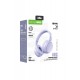 Karler Bass KRH4 Aktif Gürültü Engelleyici Özellikli Kafaüstü Kablosuz Bluetooth Kulaklık - Lila