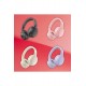 Karler Bass KRH4 Aktif Gürültü Engelleyici Özellikli Kafaüstü Kablosuz Bluetooth Kulaklık - Pembe