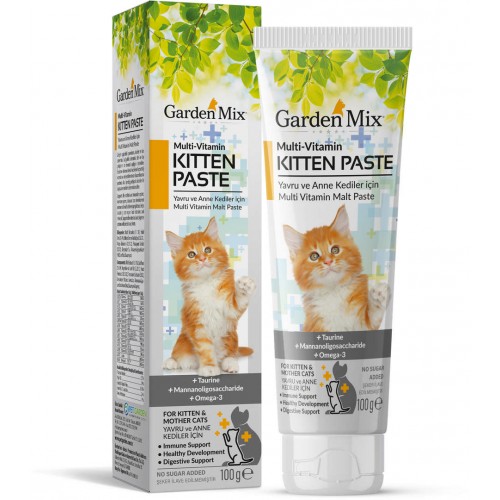 Garden Mix Kedi Kitten Multivitamin Macun 100 Gram Garden Mix Kedi Kitten Multivitamin Macun 100 Gram