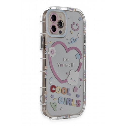 Newface iPhone 11 Kılıf Reflexion Desenli Kapak - Desen 1