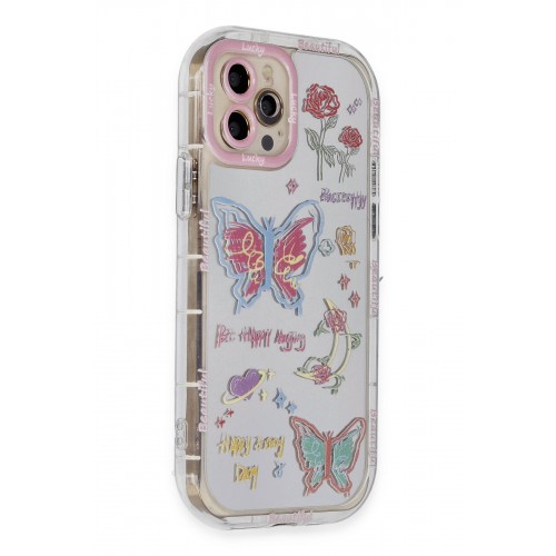 Newface iPhone 11 Kılıf Reflexion Desenli Kapak - Desen 8