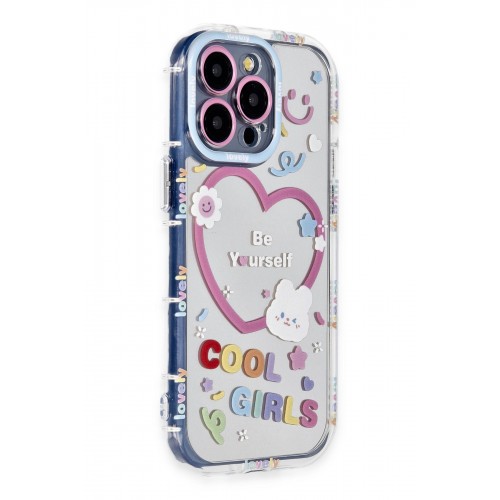 Newface iPhone 14 Pro Kılıf Reflexion Desenli Kapak - Desen 1 Newface iPhone 14 Pro Kılıf Reflexion Desenli Kapak - Desen 1