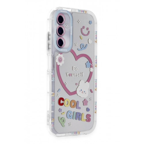 Newface Samsung Galaxy A15 4G Kılıf Reflexion Desenli Kapak - Desen 1 Newface Samsung Galaxy A15 4G Kılıf Reflexion Desenli Kapak - Desen 1