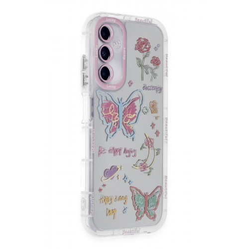 Newface Samsung Galaxy A25 5G Kılıf Reflexion Desenli Kapak - Desen 8 Newface Samsung Galaxy A25 5G Kılıf Reflexion Desenli Kapak - Desen 8