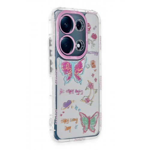 Newface Xiaomi Redmi Note 13 4G Kılıf Reflexion Desenli Kapak - Desen 8 Newface Xiaomi Redmi Note 13 4G Kılıf Reflexion Desenli Kapak - Desen 8