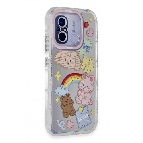 Newface Xiaomi Redmi 12C Kılıf Reflexion Desenli Kapak - Desen 4 Newface Xiaomi Redmi 12C Kılıf Reflexion Desenli Kapak - Desen 4