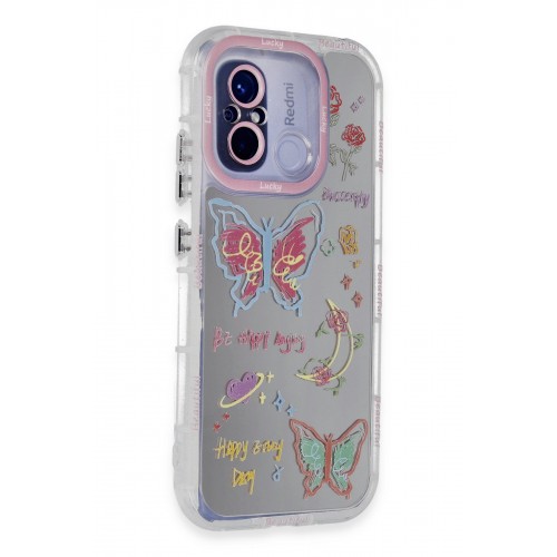 Newface Xiaomi Redmi 12C Kılıf Reflexion Desenli Kapak - Desen 8 Newface Xiaomi Redmi 12C Kılıf Reflexion Desenli Kapak - Desen 8