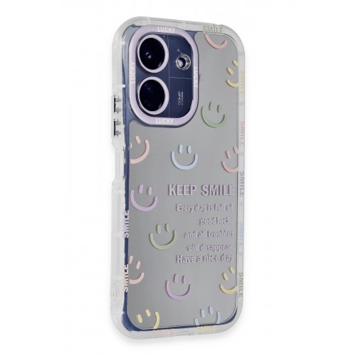 Newface Xiaomi Poco C65 Kılıf Reflexion Desenli Kapak - Desen 2 Newface Xiaomi Poco C65 Kılıf Reflexion Desenli Kapak - Desen 2