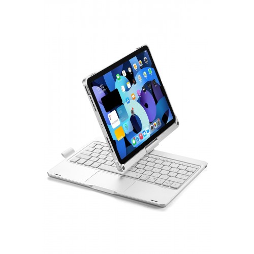 Newface iPad Pro 13 (2024) F13 ATS Kılıf Magic Dönen Klavyeli Tablet Kılıf - Gümüş Newface iPad Pro 13 (2024) F13 ATS Kılıf Magic Dönen Klavyeli Tablet Kılıf - Gümüş