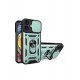 Newface iPhone 16 Kılıf Pars Lens Yüzüklü Silikon - Yeşil Newface iPhone 16 Kılıf Pars Lens Yüzüklü Silikon - Yeşil
