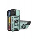 Newface iPhone 16 Pro Max Kılıf Pars Lens Yüzüklü Silikon - Yeşil Newface iPhone 16 Pro Max Kılıf Pars Lens Yüzüklü Silikon - Yeşil