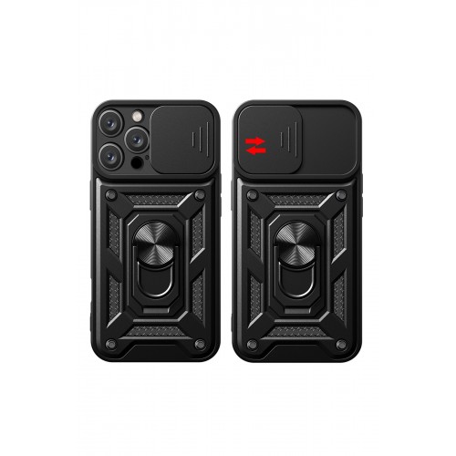 Newface iPhone 16 Pro Max Kılıf Pars Lens Yüzüklü Silikon - Gümüş Newface iPhone 16 Pro Max Kılıf Pars Lens Yüzüklü Silikon - Gümüş