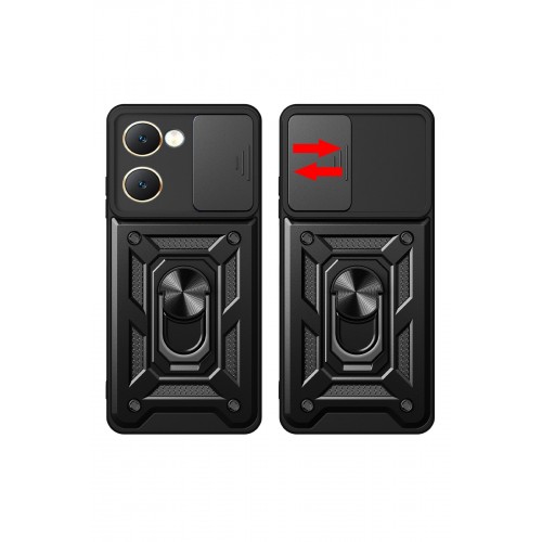 Newface Vivo Y18 Kılıf Pars Lens Yüzüklü Silikon - Lacivert Newface Vivo Y18 Kılıf Pars Lens Yüzüklü Silikon - Lacivert
