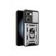 Newface Vivo Y18 Kılıf Pars Lens Yüzüklü Silikon - Gümüş Newface Vivo Y18 Kılıf Pars Lens Yüzüklü Silikon - Gümüş