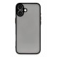 Newface iPhone 16 Plus Kılıf Montreal Silikon Kapak - Siyah Newface iPhone 16 Plus Kılıf Montreal Silikon Kapak - Siyah