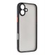 Newface iPhone 16 Plus Kılıf Montreal Silikon Kapak - Siyah Newface iPhone 16 Plus Kılıf Montreal Silikon Kapak - Siyah