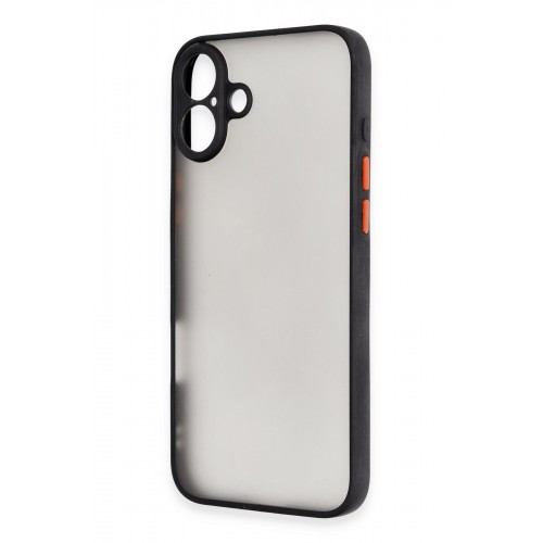 Newface iPhone 16 Plus Kılıf Montreal Silikon Kapak - Siyah Newface iPhone 16 Plus Kılıf Montreal Silikon Kapak - Siyah