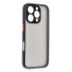 Newface iPhone 16 Pro Kılıf Montreal Silikon Kapak - Siyah Newface iPhone 16 Pro Kılıf Montreal Silikon Kapak - Siyah