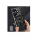 Newface Xiaomi Redmi 13 4G Kılıf Pars Lens Yüzüklü Silikon - Yeşil